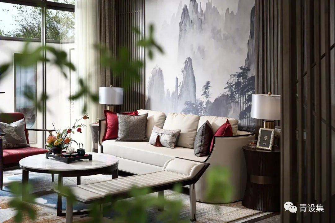 新雅古韵 | 客家合院别墅的新中式设计魅力-3