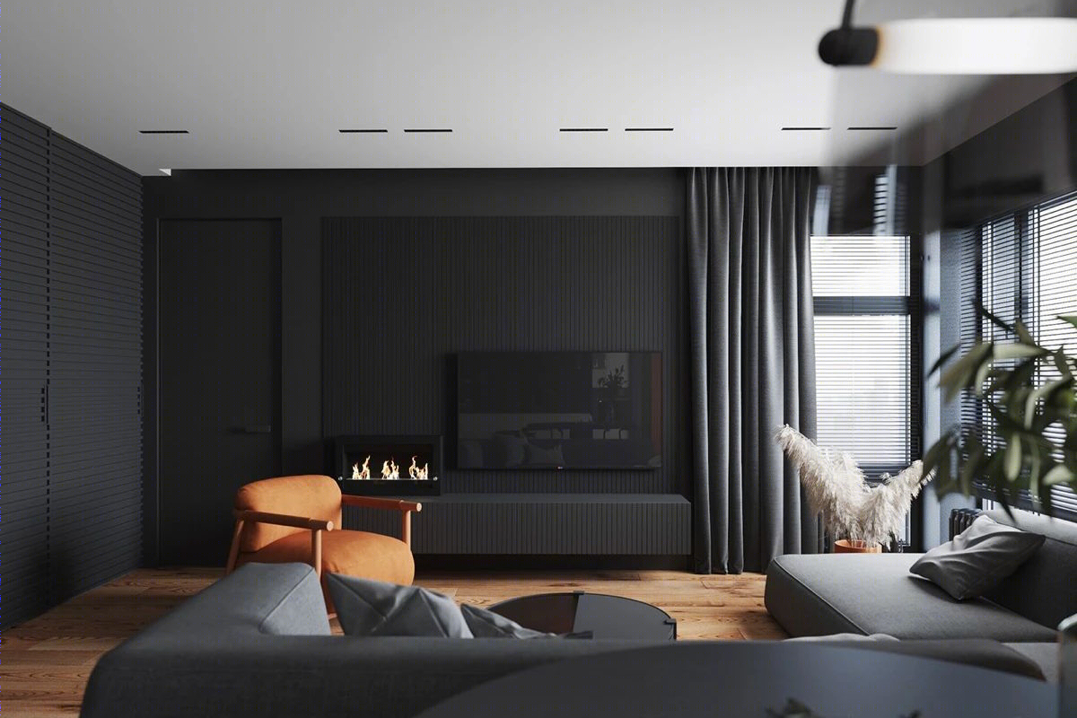 Creating Well Rounded Interiors With Circle Themes - Orange-1