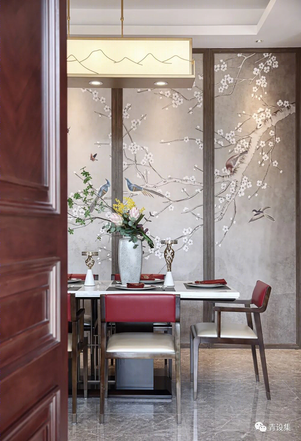 新雅古韵 | 客家合院别墅的新中式设计魅力-6