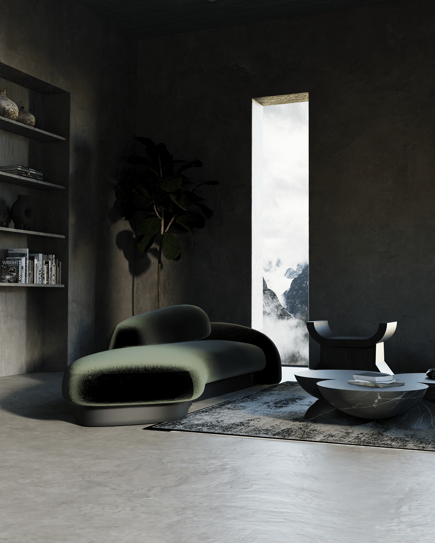 Anastasiya Gushchina丨别墅丨Casa Apertura-3