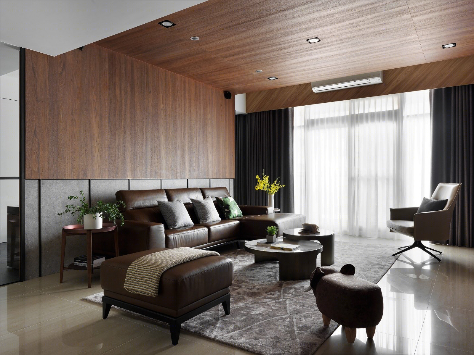 桃园群都，现代简约住宅  御见 YU Design LAB-0