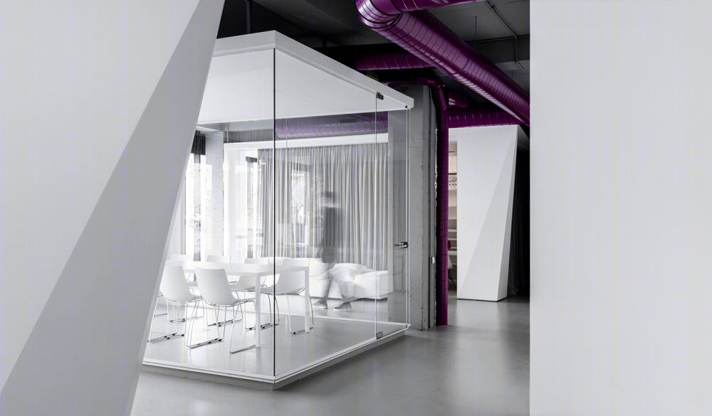 创意交流公司办公室设计丨linear architects-15