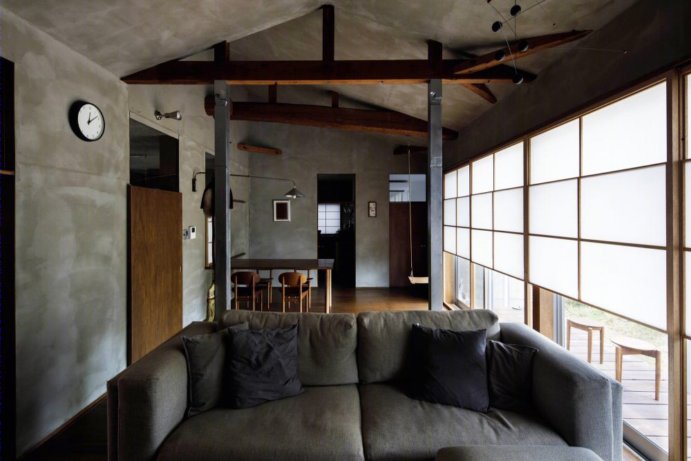 大阪老宅新生 | 公园农场间的办公住宅一体化设计-14