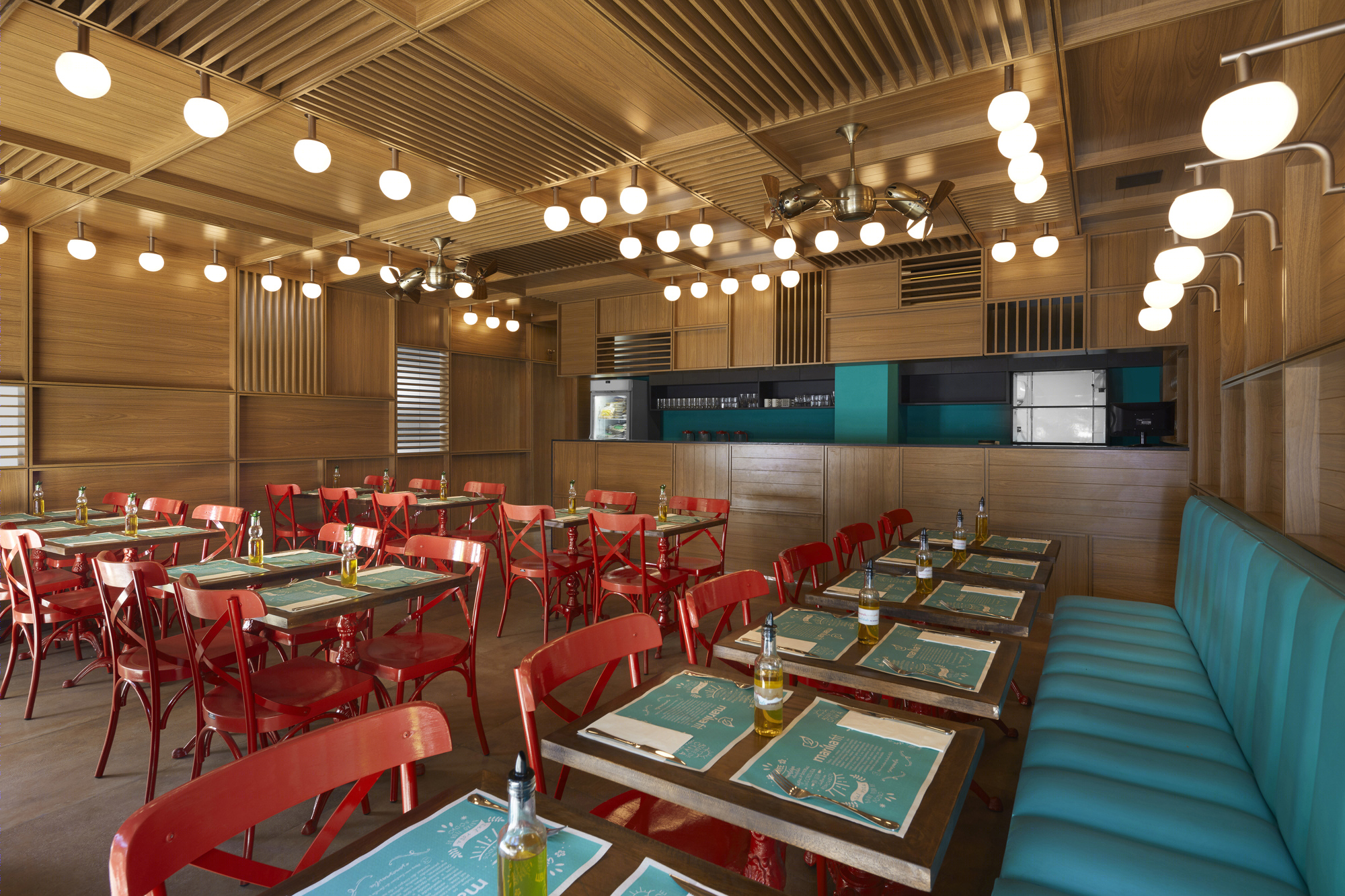 Marília Fit 餐厅 | 自然色调的高品质健康餐饮空间-8