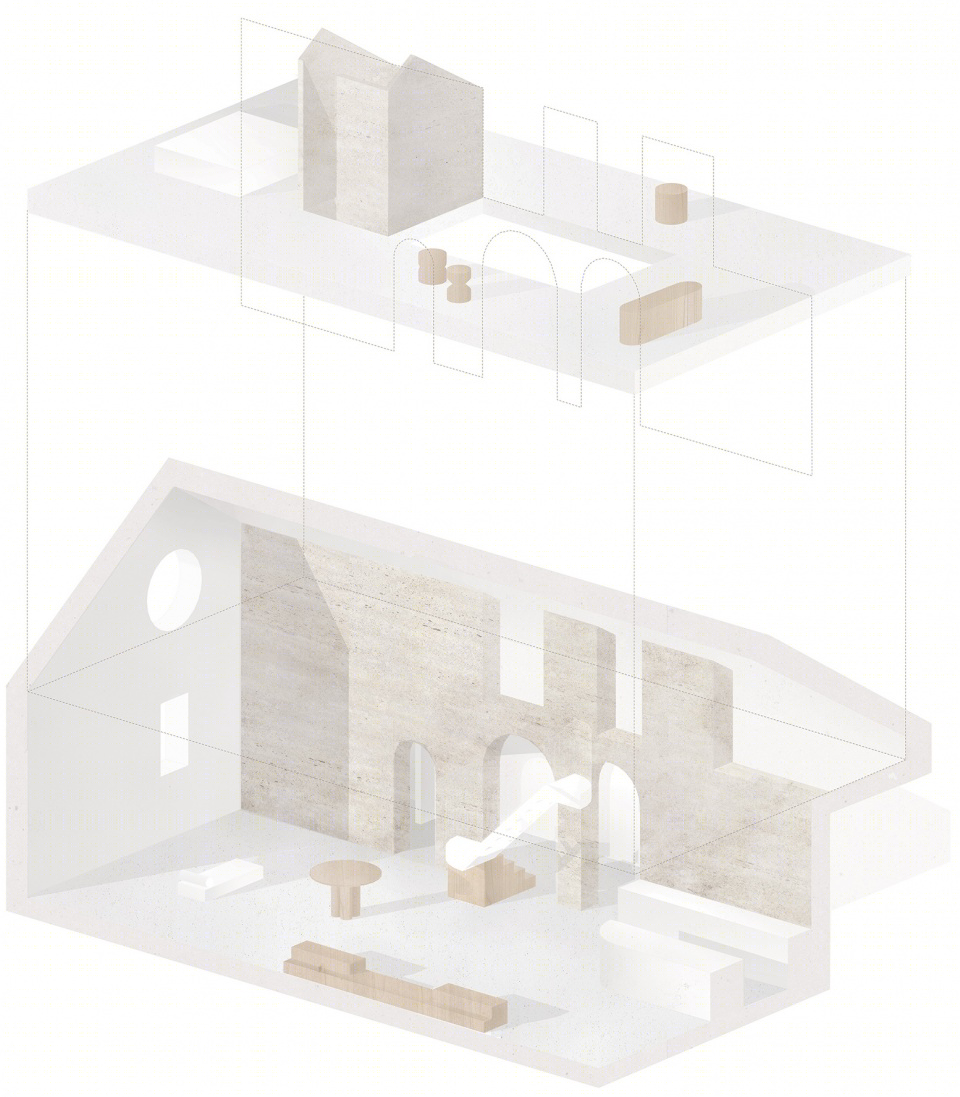 维尔纽斯老城区双层公寓设计丨立陶宛维尔纽斯丨2XJ architects-41