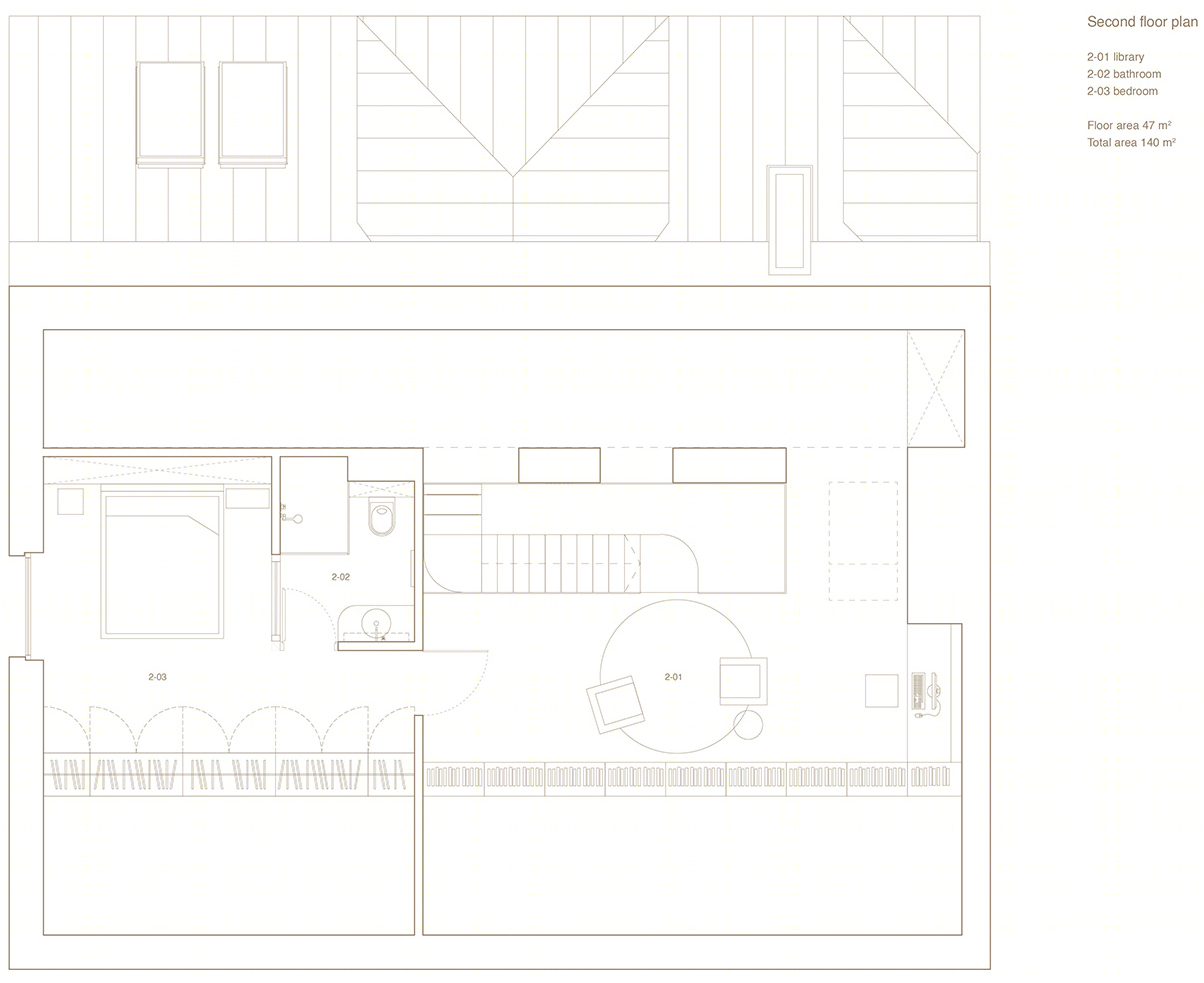 维尔纽斯老城区双层公寓设计丨立陶宛维尔纽斯丨2XJ architects-45