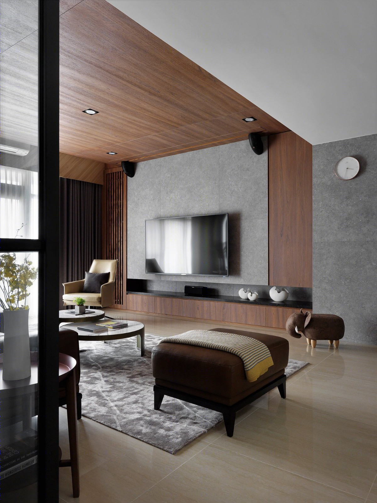 桃园群都，现代简约住宅  御见 YU Design LAB-3