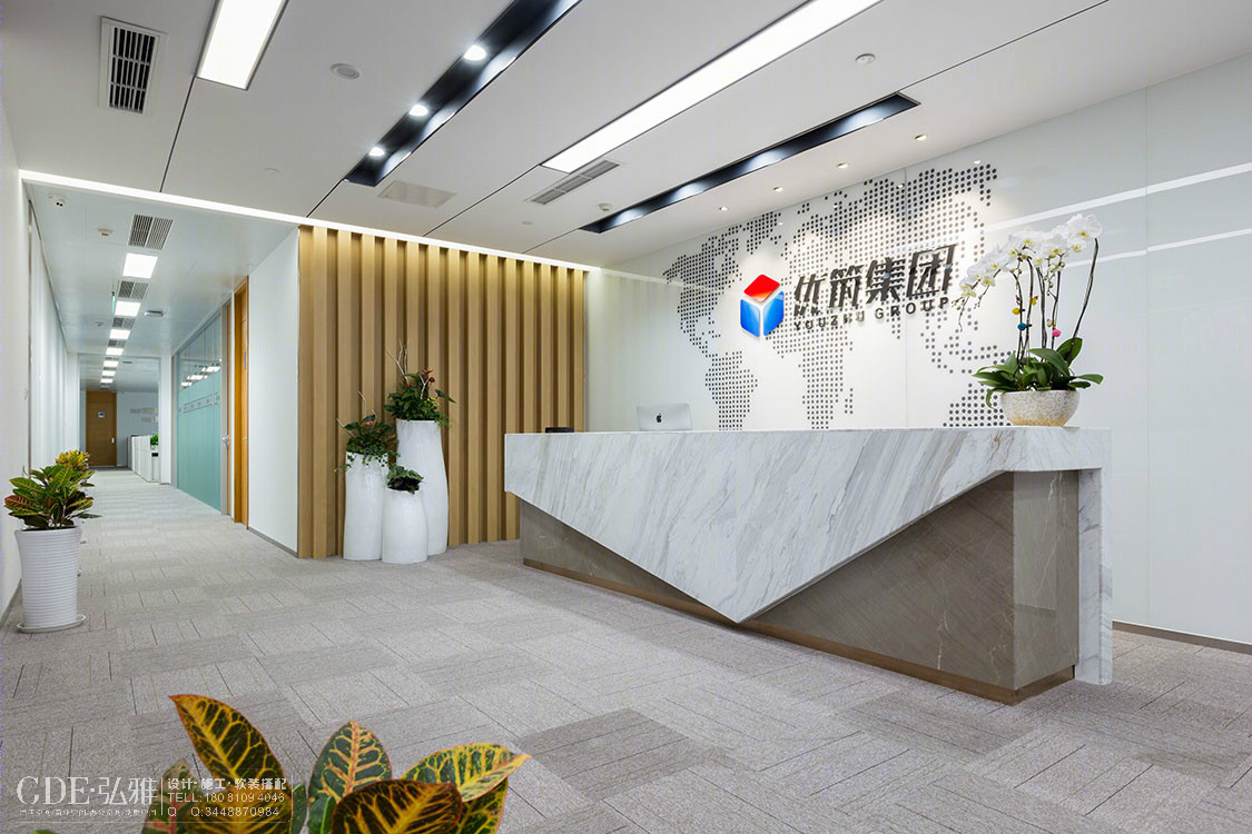 成都中海大厦优筑地产办公室 | 现代简约设计之美-6