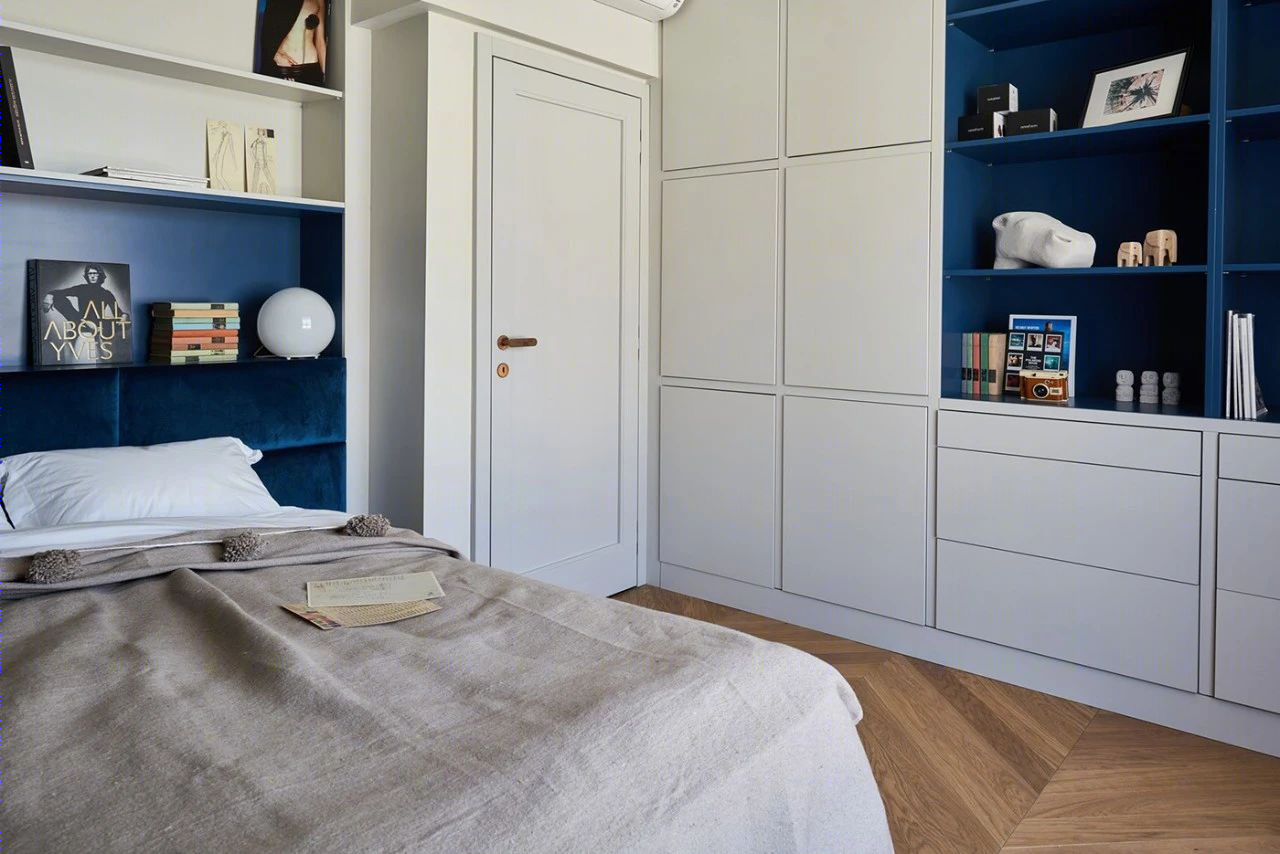 布达佩斯豪华顶层公寓的“色彩效应”-16