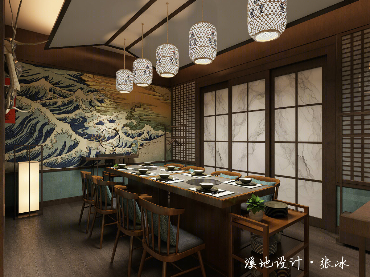工装丨餐饮火锅冒菜烧烤串串奶茶咖啡店铺门头设计-3