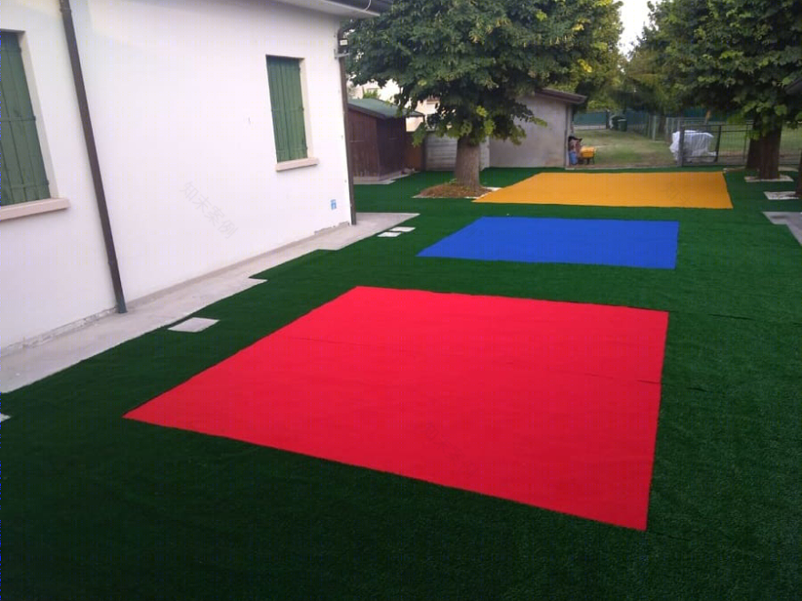 彩色 synthetic grass 打造趣味校园庭院-5