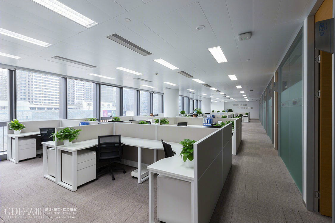 成都中海大厦优筑地产办公室 | 现代简约设计之美-8