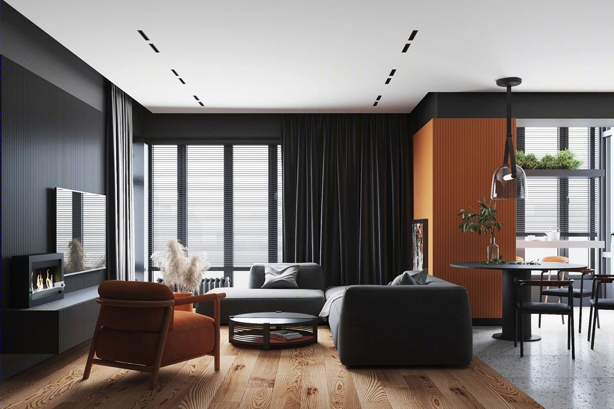 Creating Well Rounded Interiors With Circle Themes - Orange-5