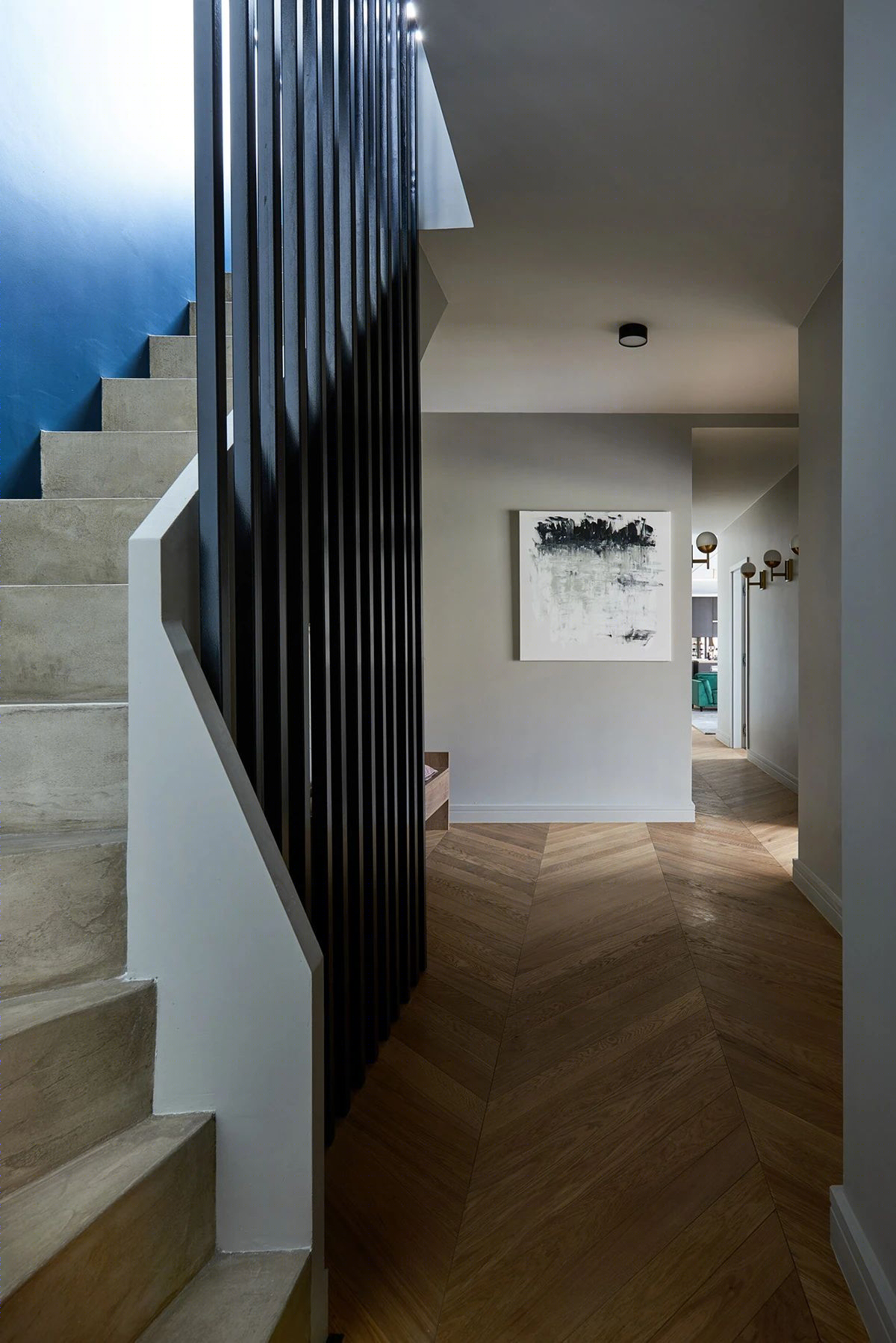 布达佩斯豪华顶层公寓的“色彩效应”-17