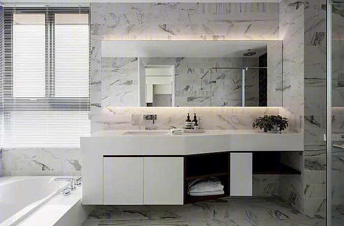 河岸边的现代轻奢之家-30