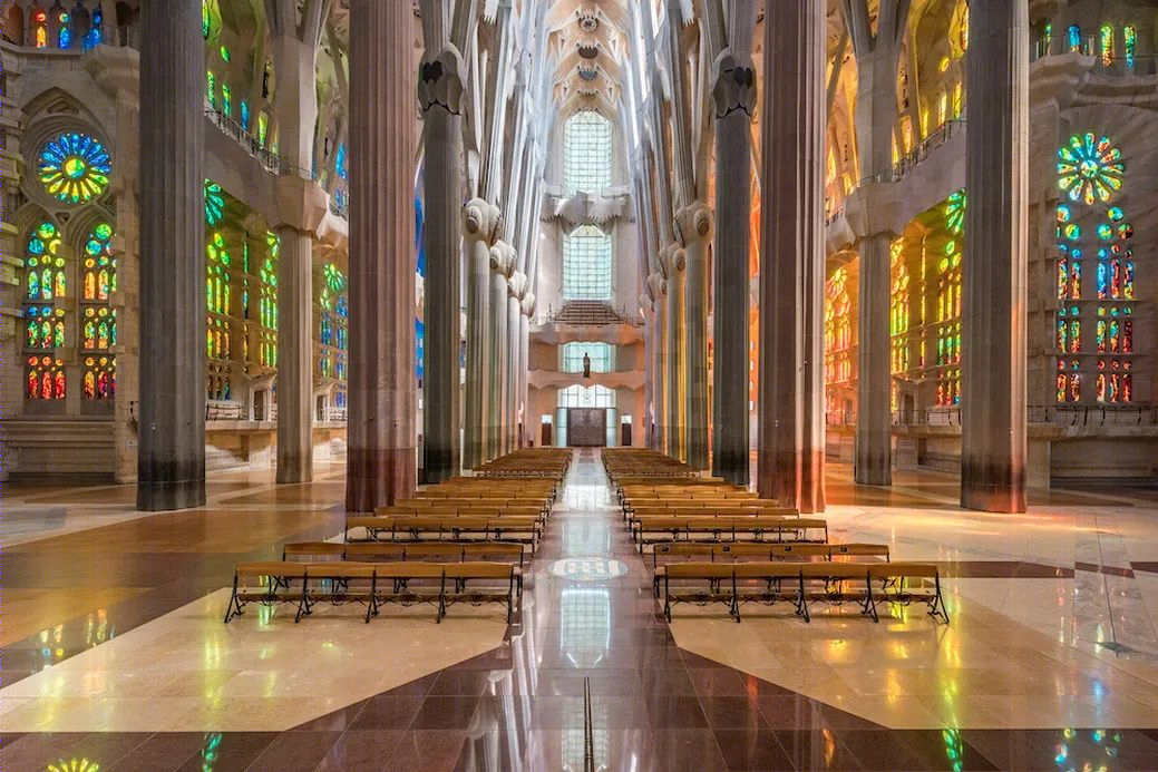 圣家堂丨西班牙巴塞罗那丨安东尼高迪-31