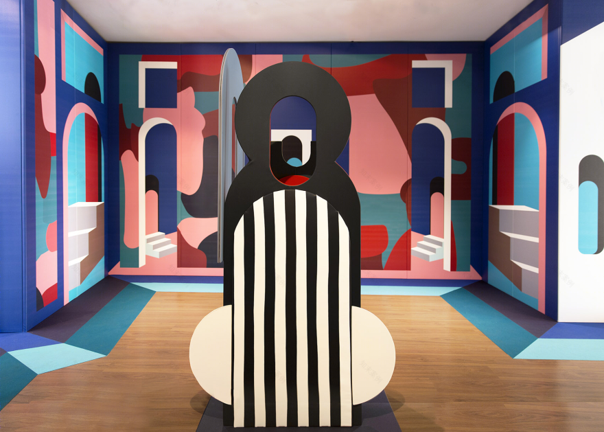 Serge Ferrari公司作品展“Stamskin宫殿”,2018 米兰设计周,奇幻彩色家具世界-13
