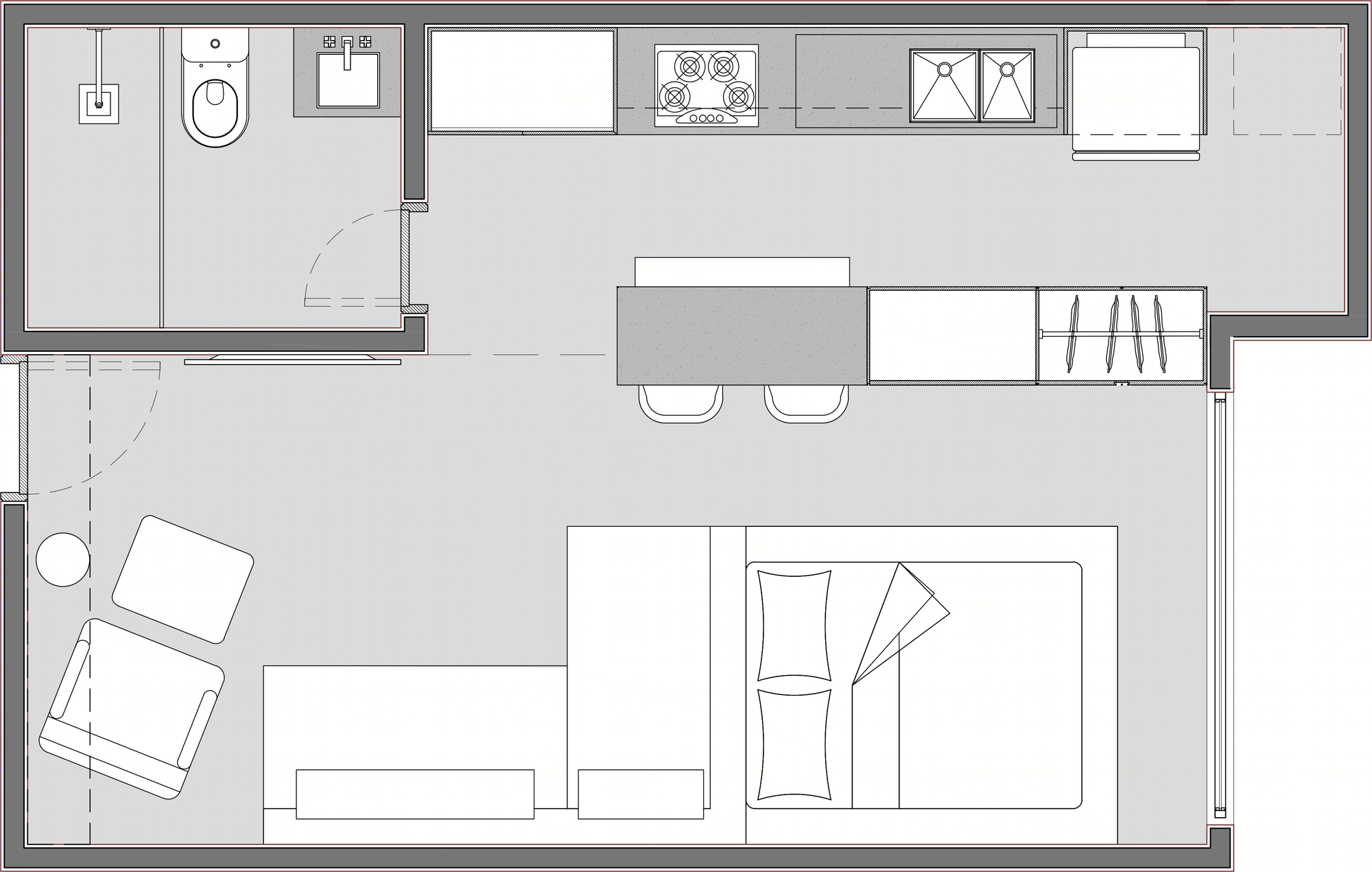 30m²微型别墅 | 功能齐全且充满创意的空间设计-2