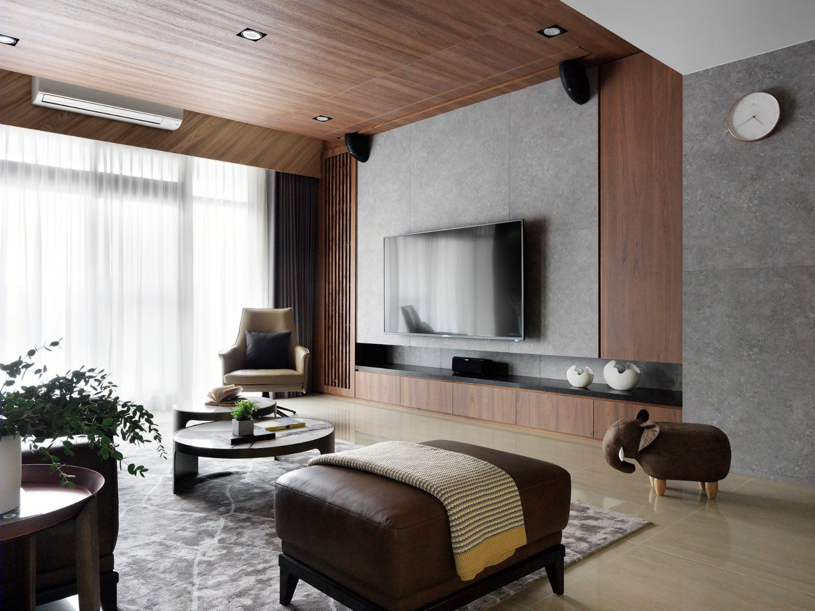 桃园群都，现代简约住宅  御见 YU Design LAB-6