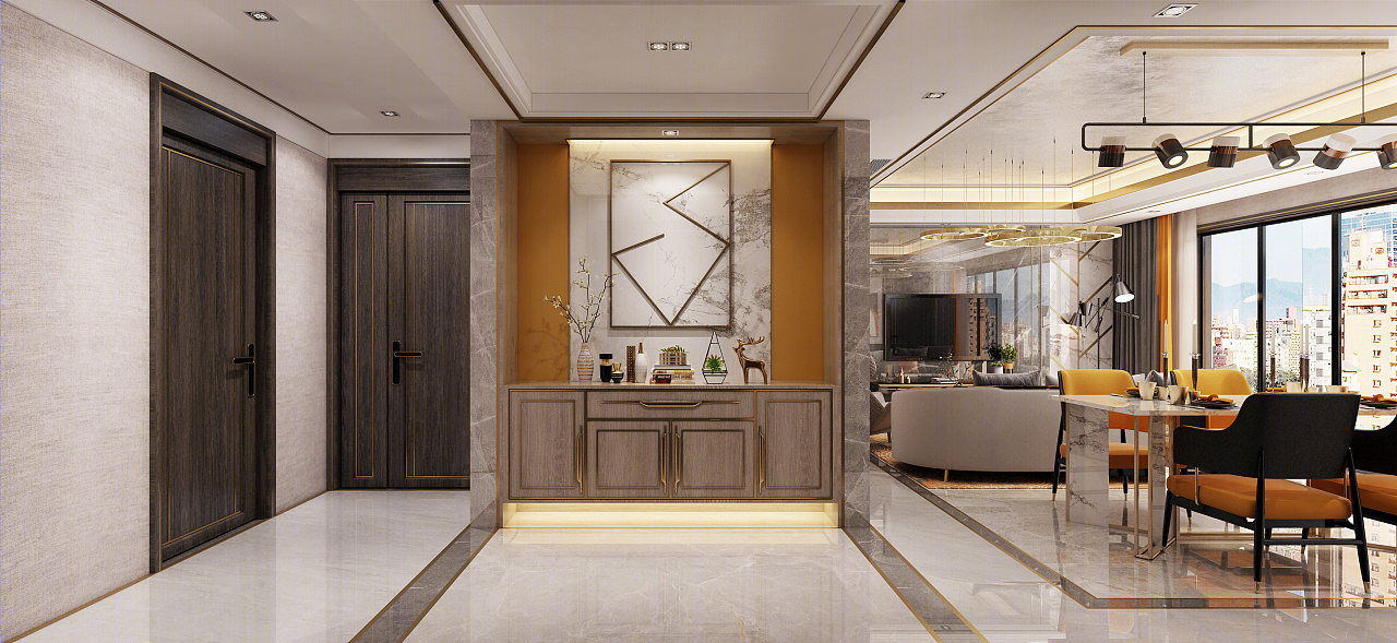 现代轻奢公寓设计-7