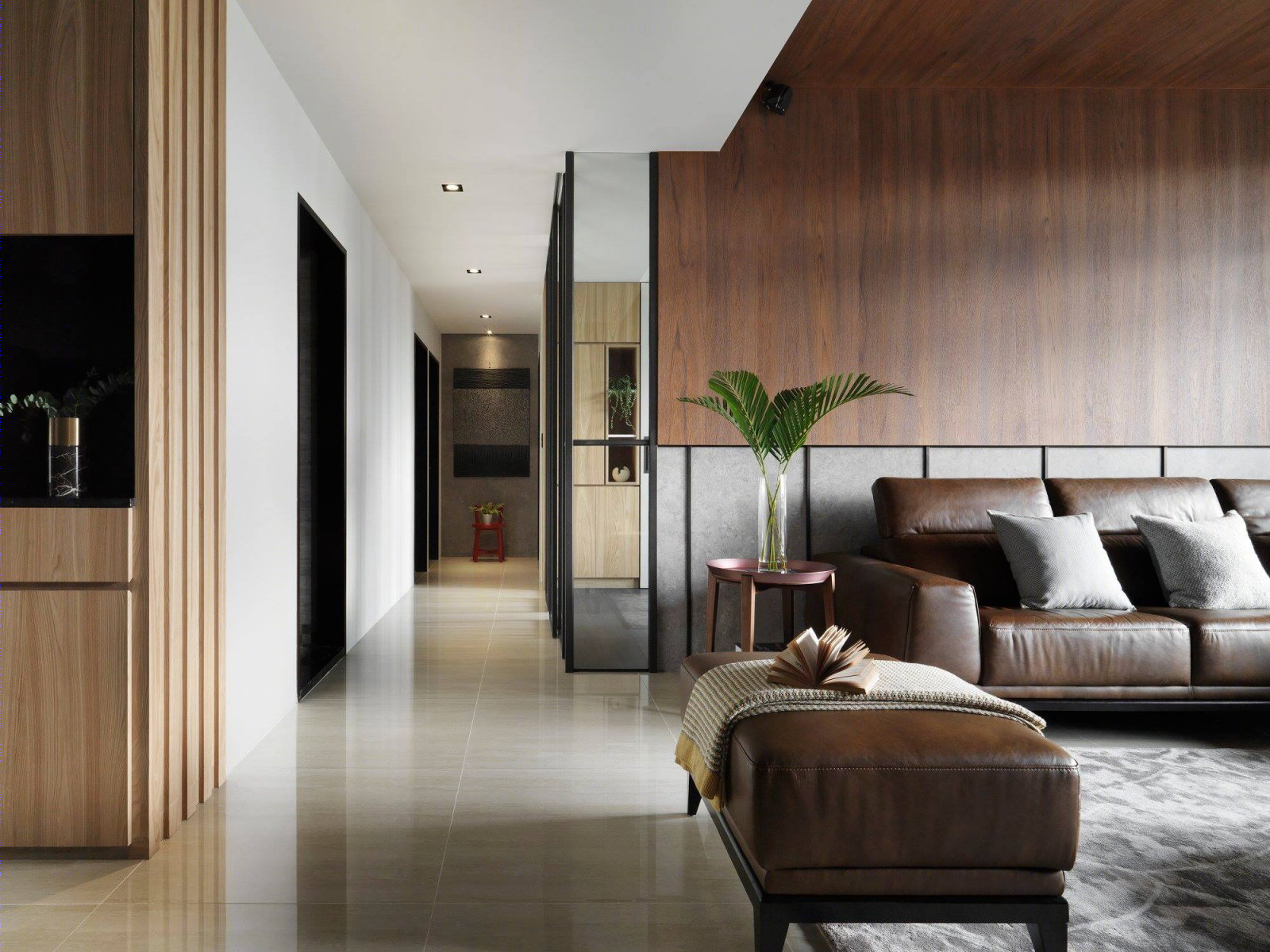 桃园群都，现代简约住宅  御见 YU Design LAB-7