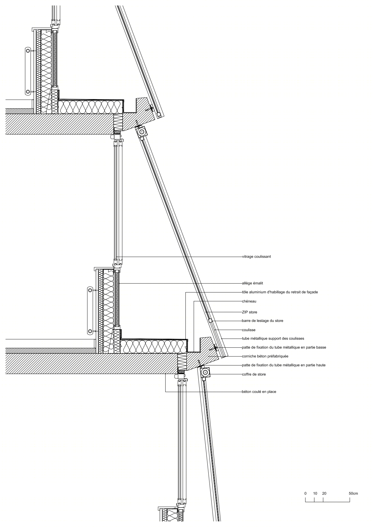 巴黎复合公寓建筑-23