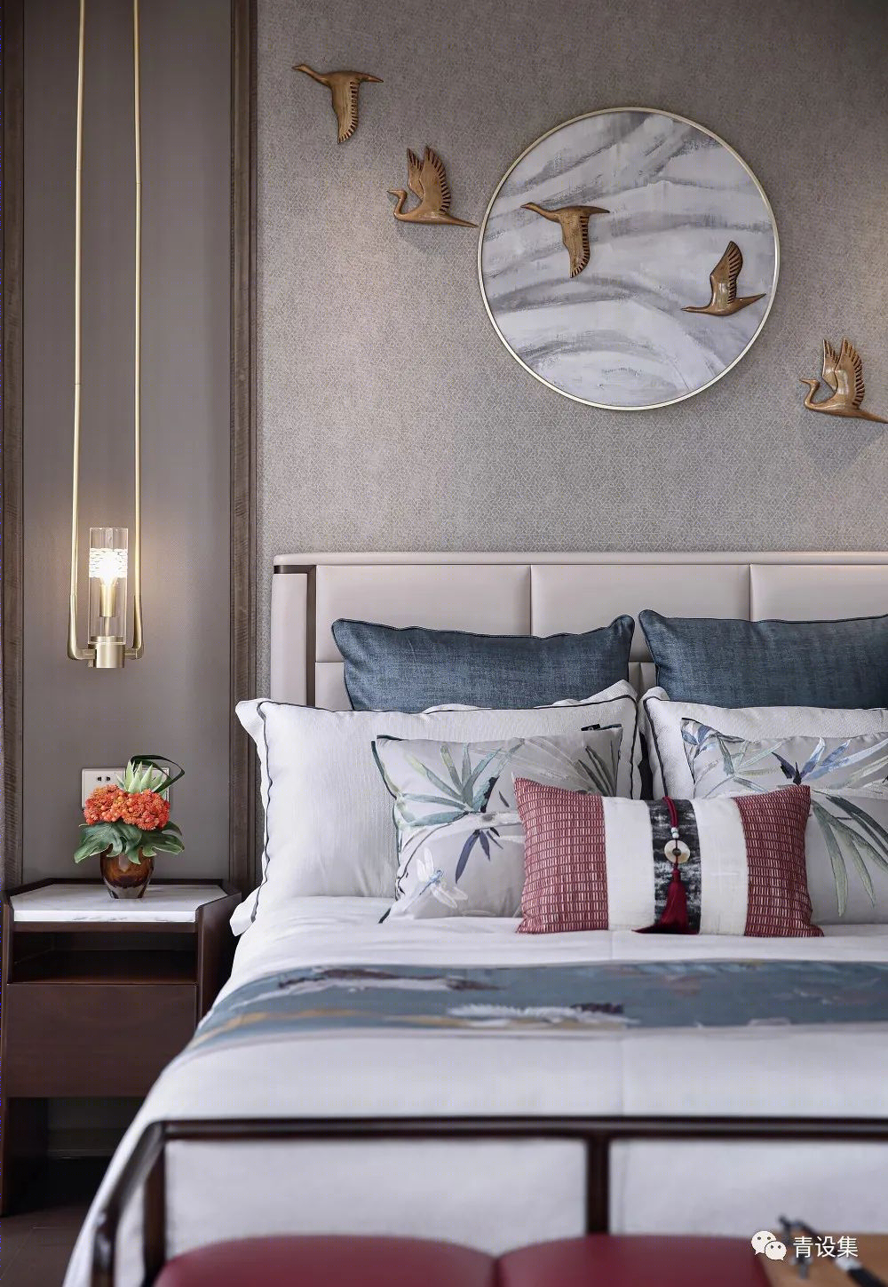 新雅古韵 | 客家合院别墅的新中式设计魅力-13