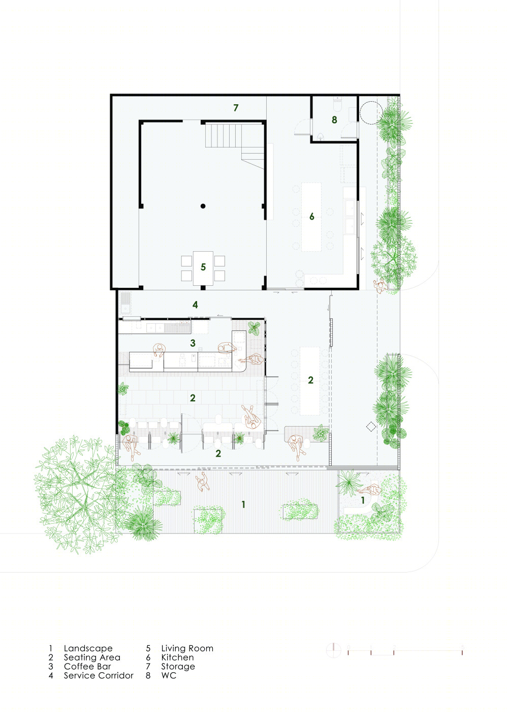 泰国 Basic Space 咖啡馆改造丨BodinChapa Architects-54