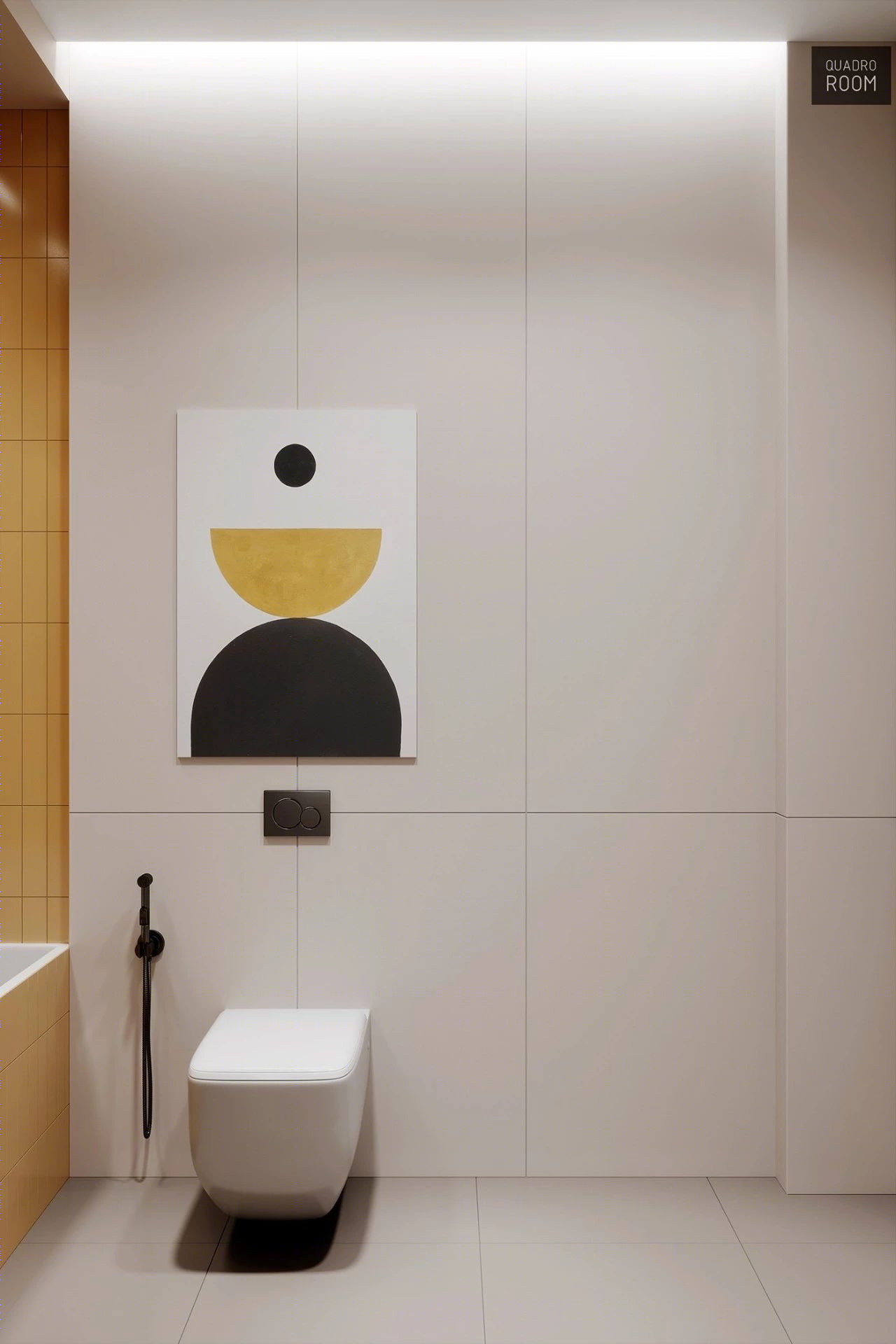 Quadro Room丨公寓丨最纯粹的简约灰设计！-92