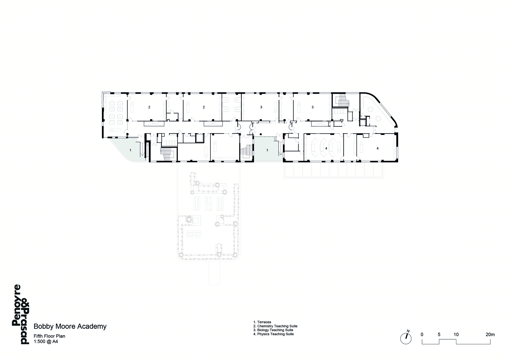 鲍比·摩尔中学教育建筑-31