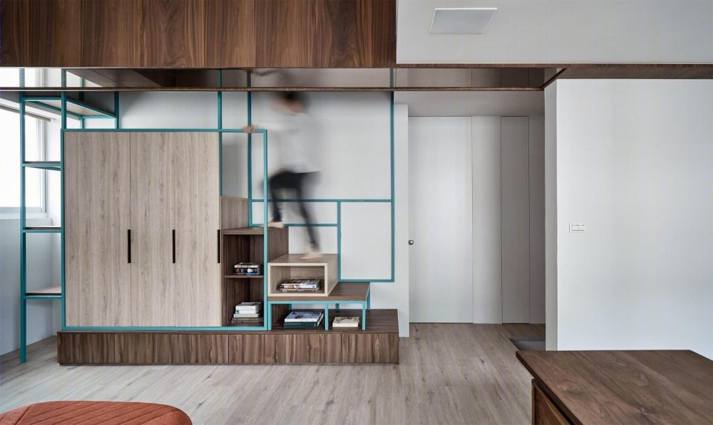 现代时尚蓝居家，演绎古典与现代的完美融合-16