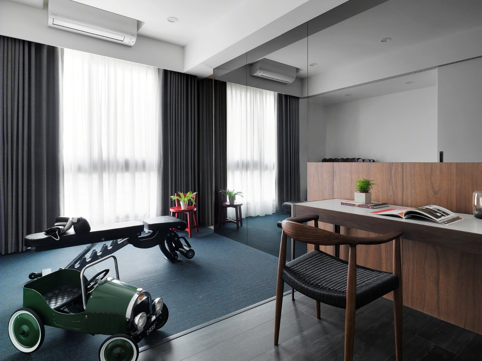 桃园群都，现代简约住宅  御见 YU Design LAB-10