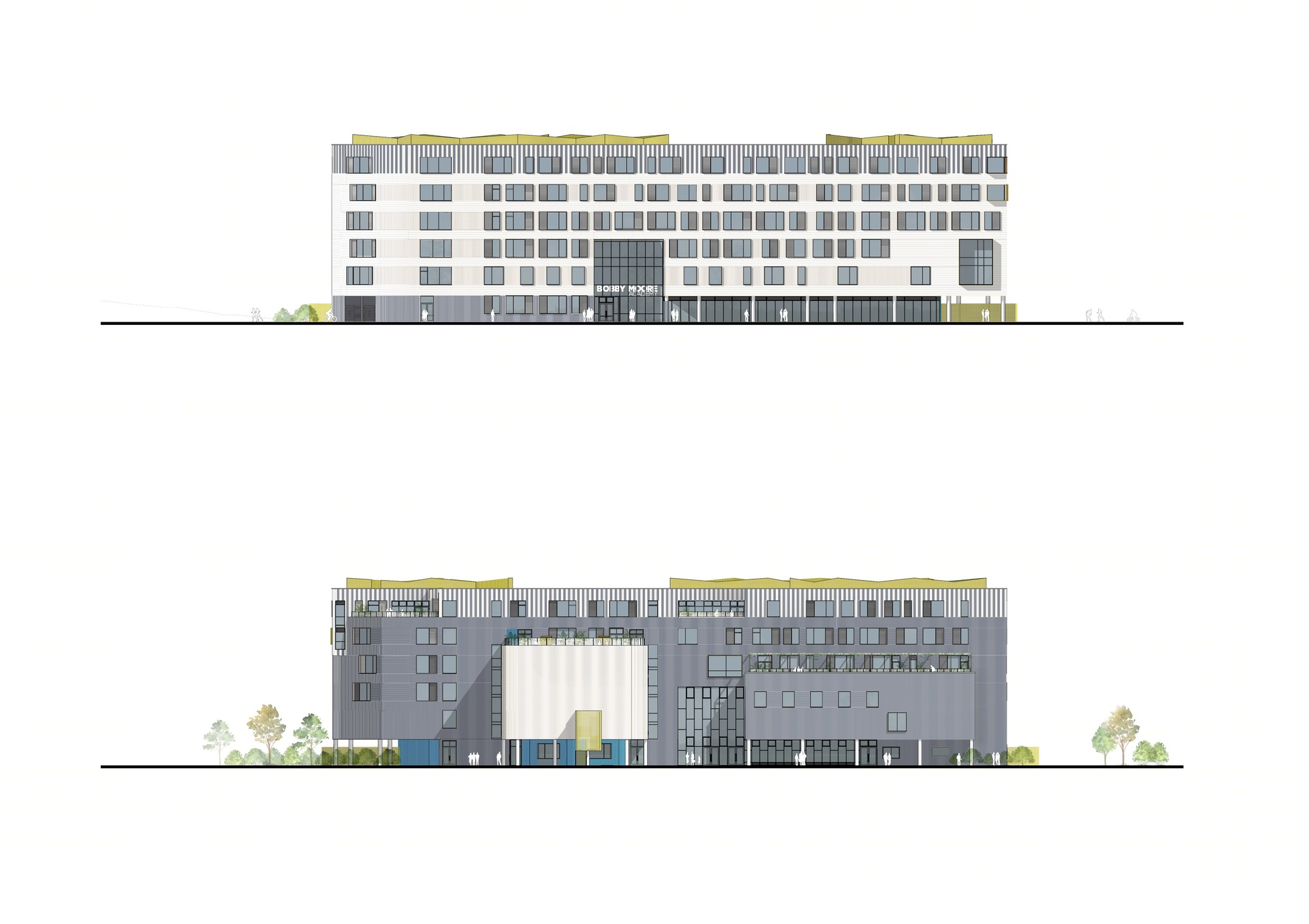 鲍比·摩尔中学教育建筑-32