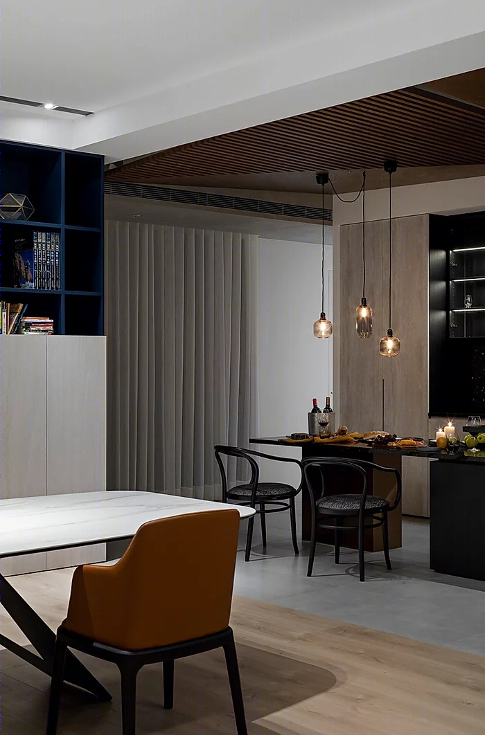 河岸边的现代轻奢之家-38