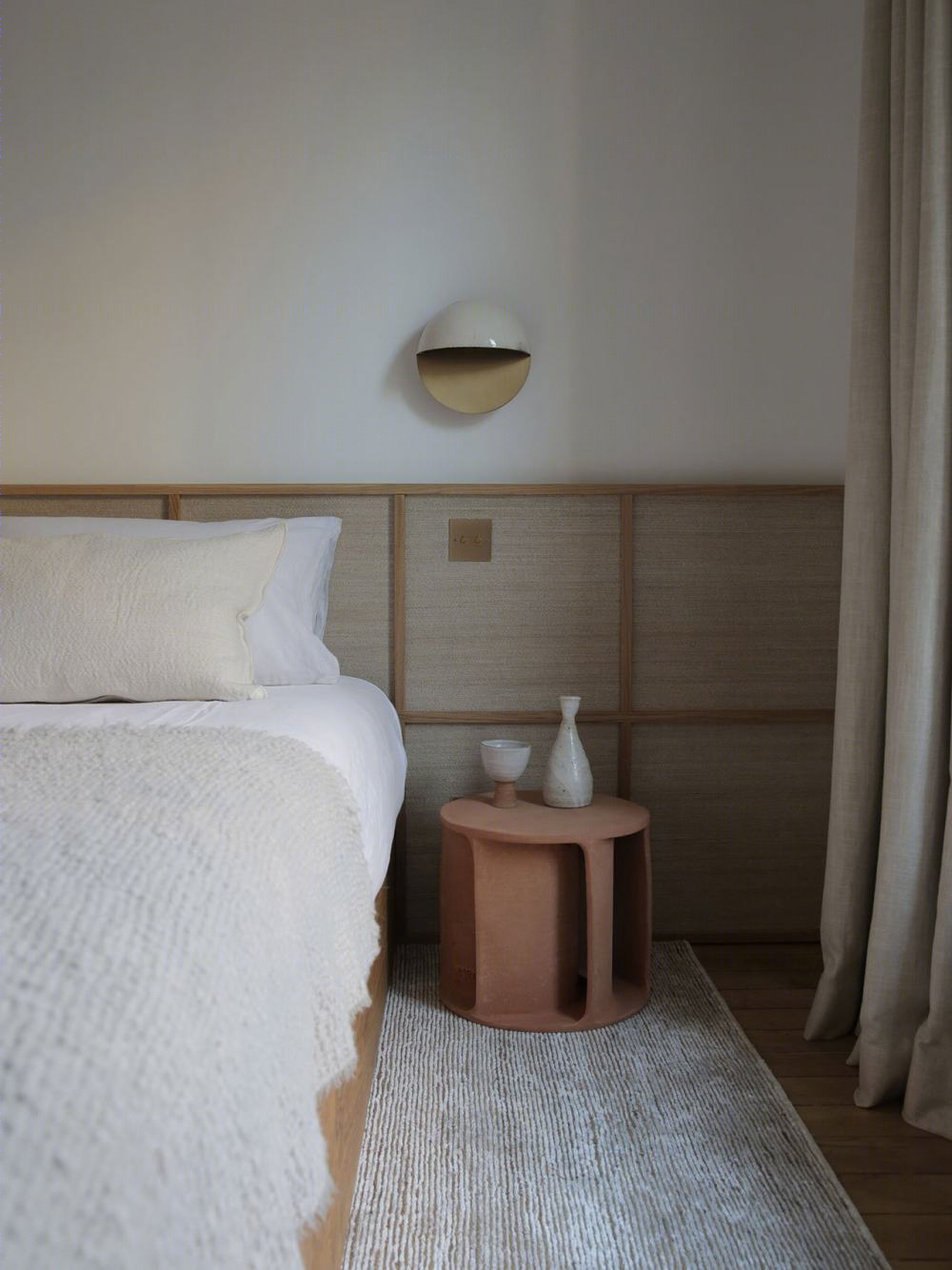 自然材料床头板,打造舒适卧室空间丨ELLEdecoration-4