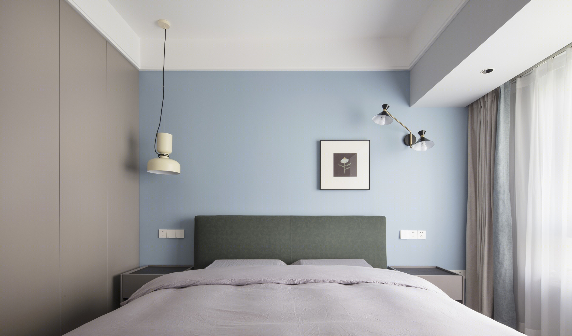 126 平现代风理想家，精挑细选的装饰品打造舒适空间-37