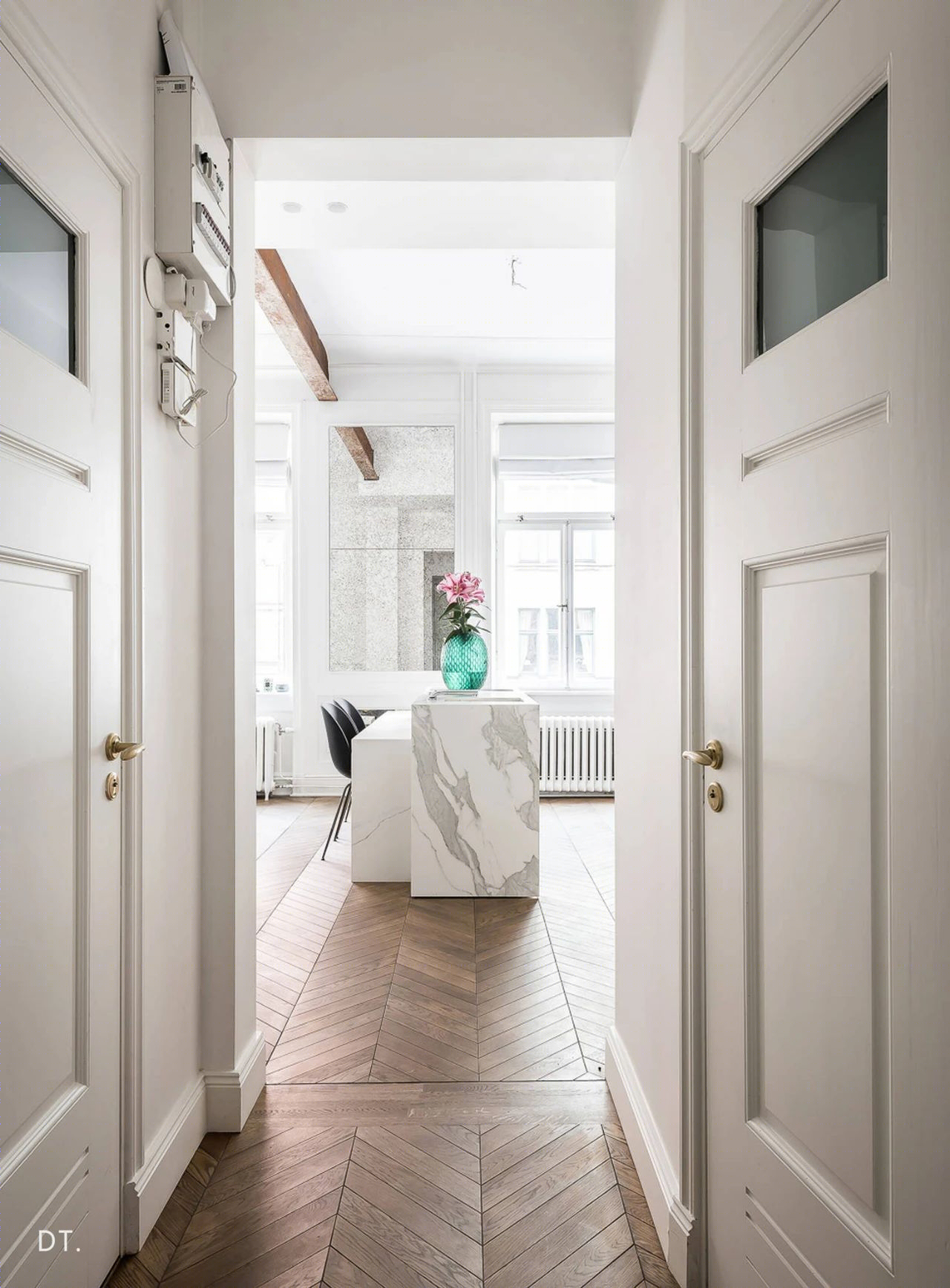 斯德哥尔摩 46㎡极简黑白空间设计-25