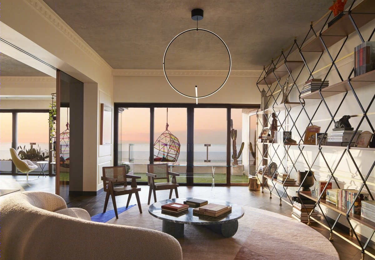 Tanya Singh 设计孟买公寓，海岸风景与色彩碰撞的完美融合-4