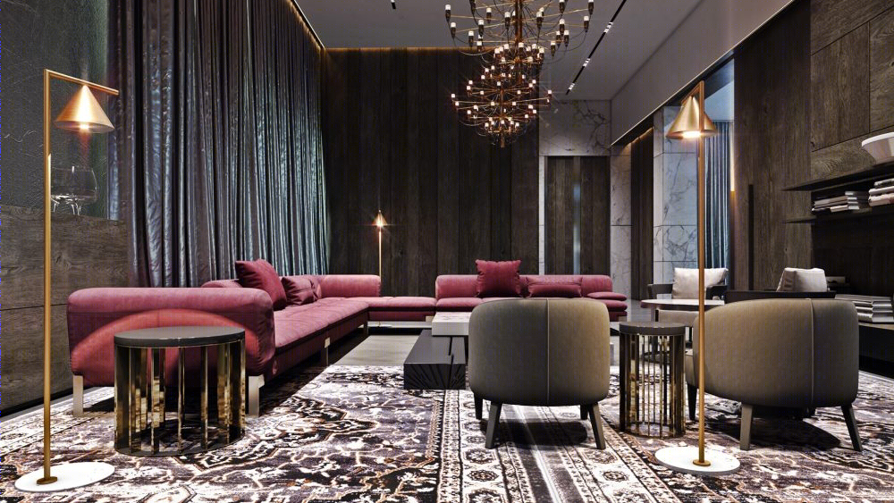 Kateryna Raspopina 打造现代住宅空间设计-0