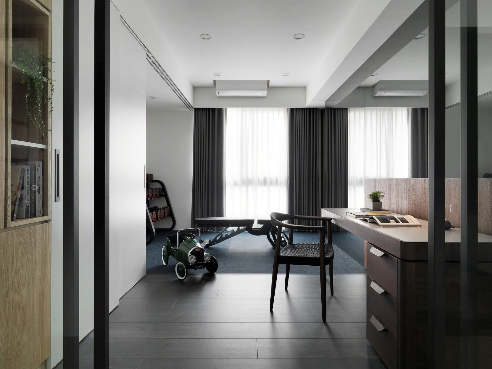 桃园群都，现代简约住宅  御见 YU Design LAB-12
