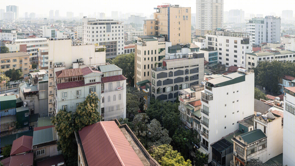 河内多功能混合建筑 · VUUV 探索空间灵活性与城市环境融合-22