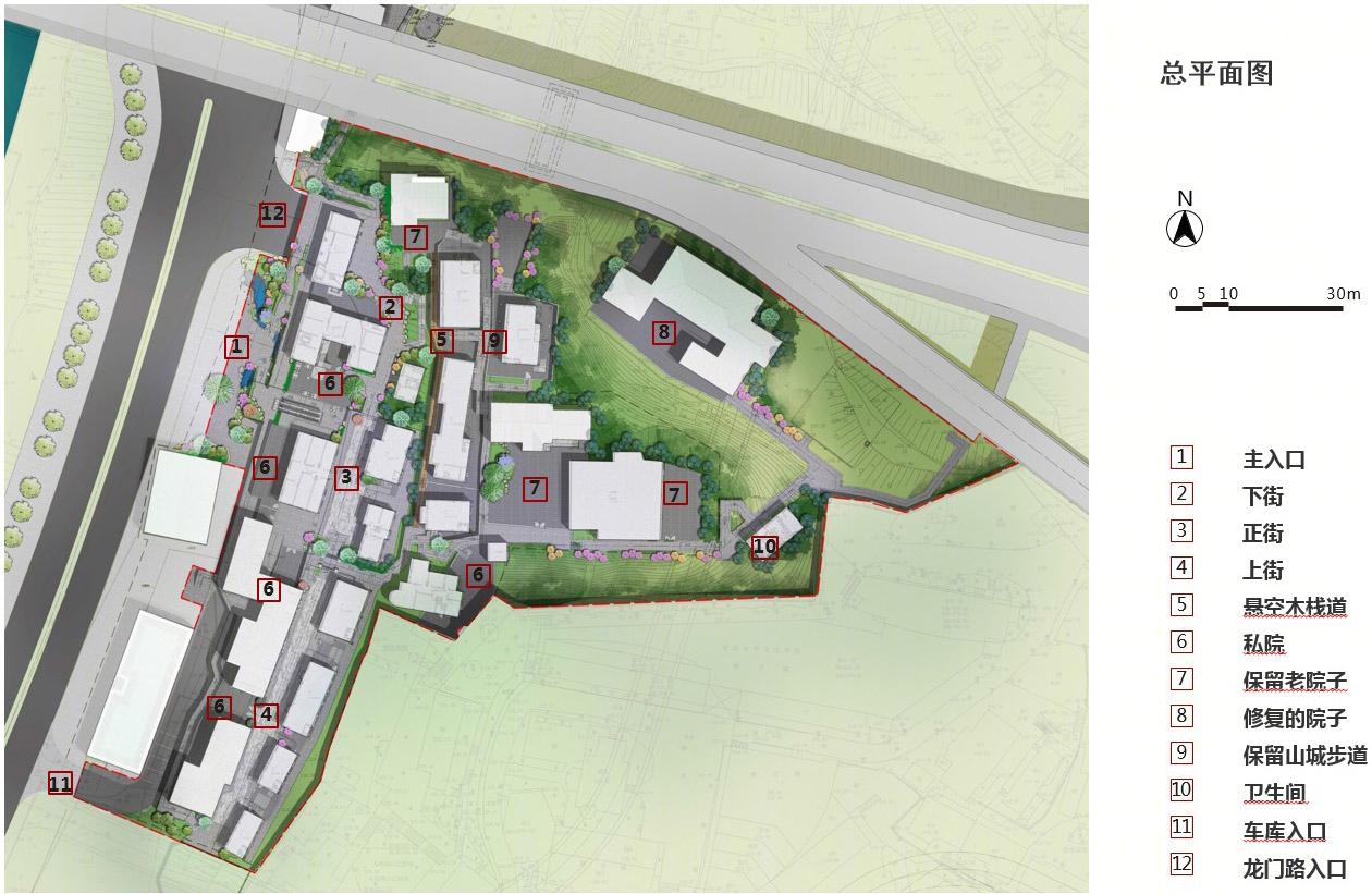 慈云寺米市街龙门浩历史文化街区枣子湾片区建筑及景观设计丨重庆博建建筑规划设计有限公司-6