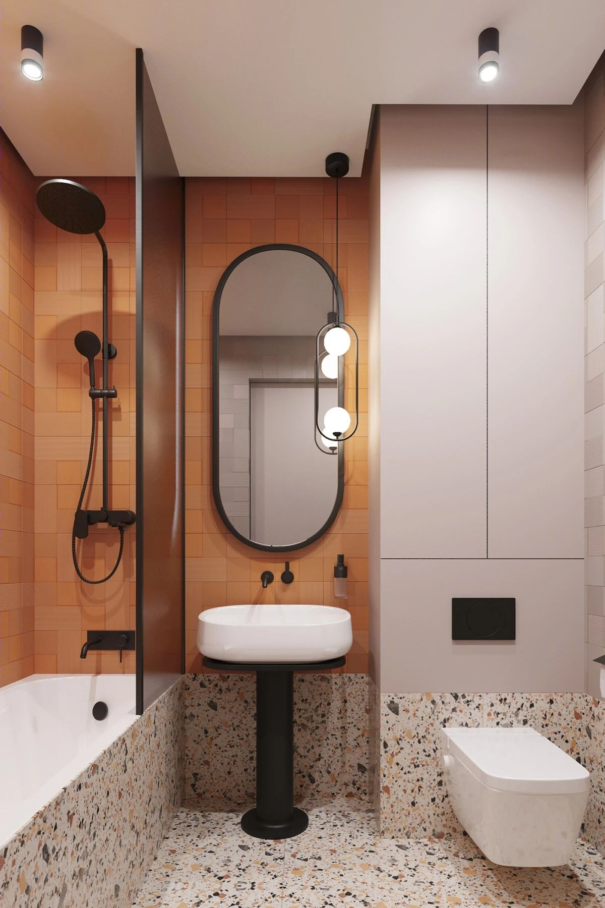 Creating Well Rounded Interiors With Circle Themes - Orange-10