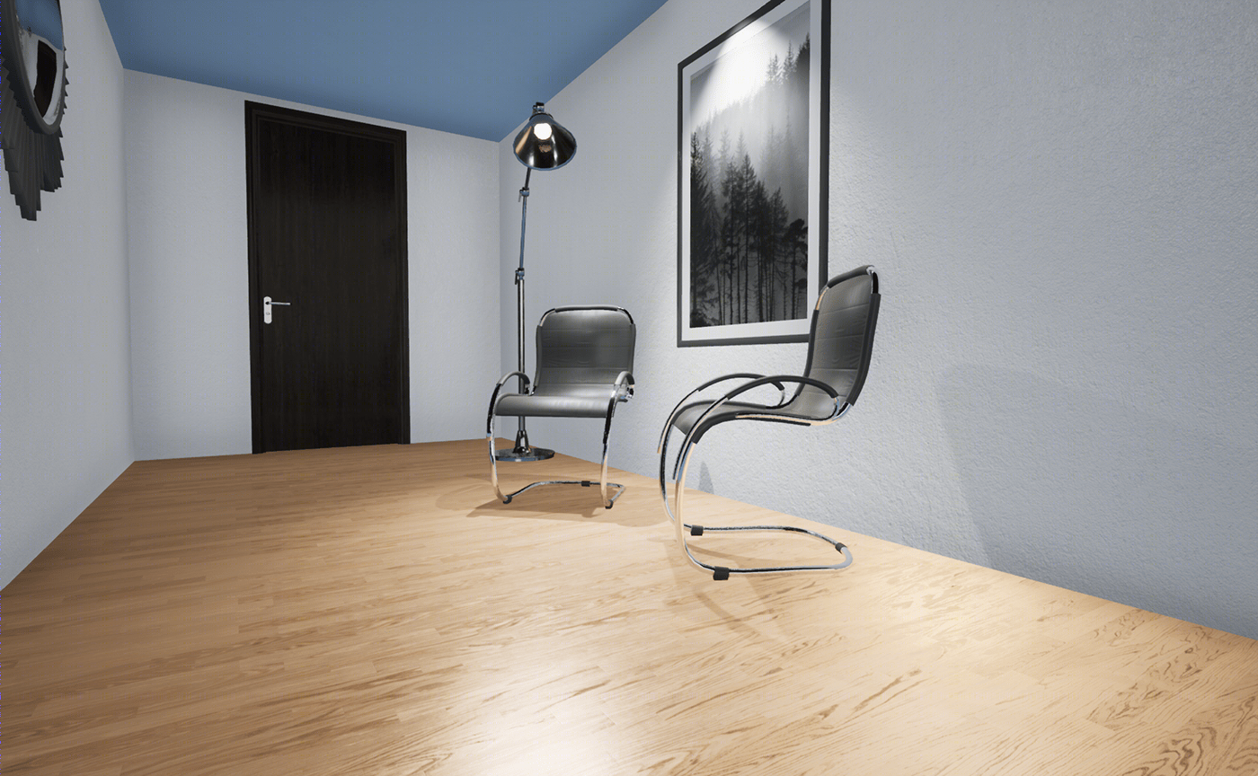 Anastasiya Gushchina丨平层丨3d Interior design created with Unreal Engine-2