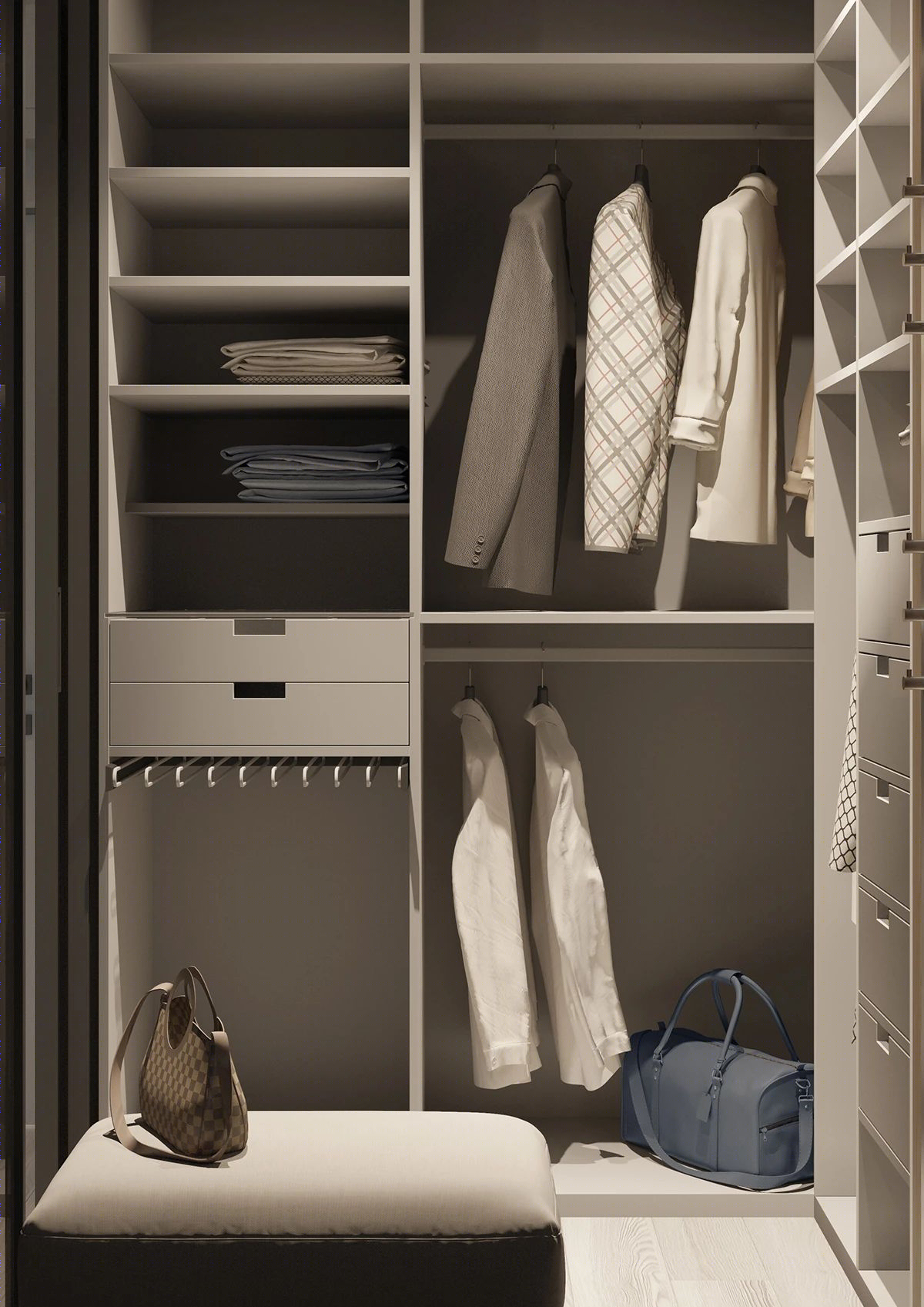 简约现代公寓设计丨Liskovich archtects-21