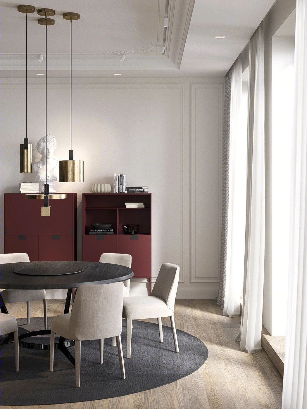 折衷主义公寓丨Nottdesign-5