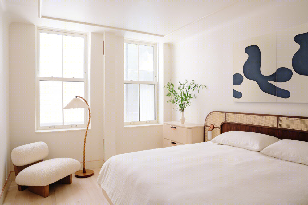 自然材料床头板,打造舒适卧室空间丨ELLEdecoration-7