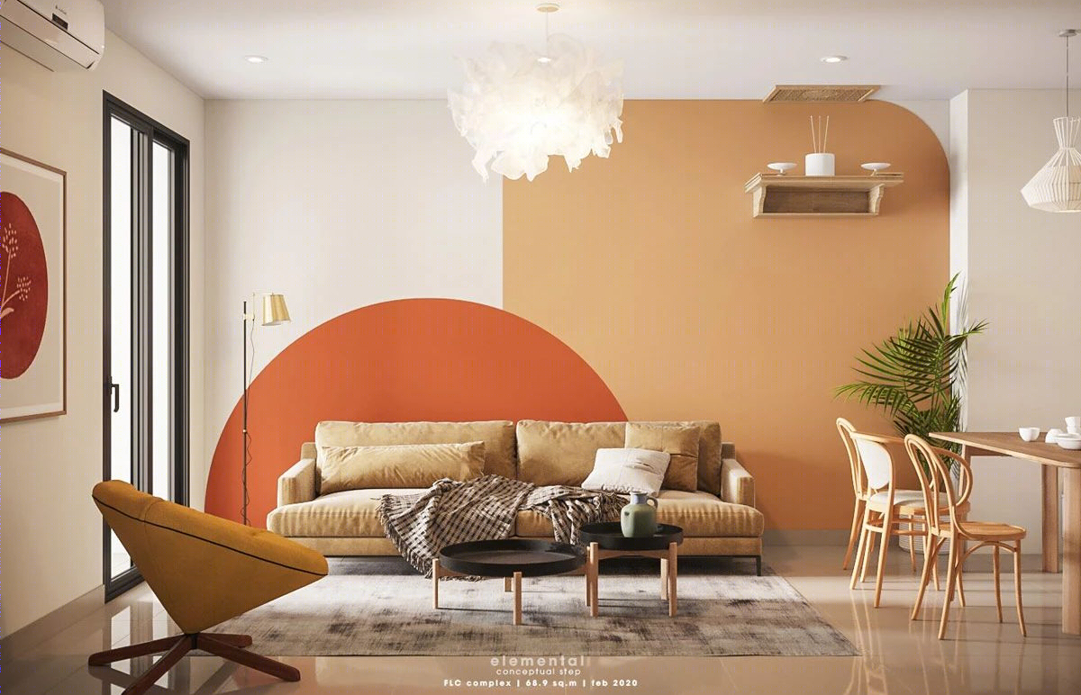 Creating Well Rounded Interiors With Circle Themes - Orange-13
