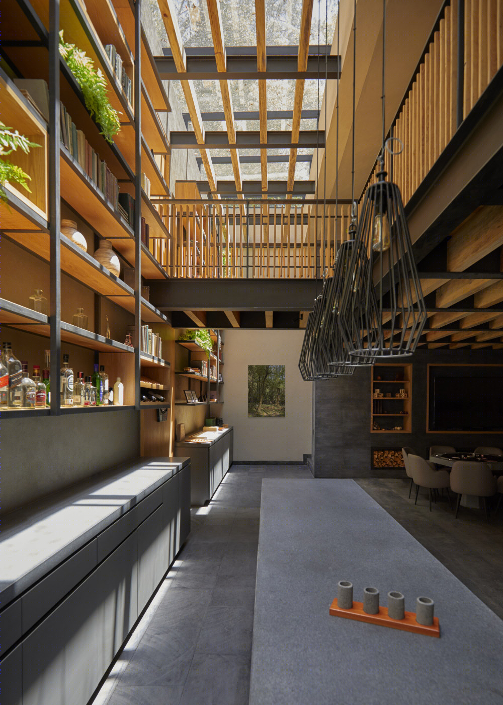别墅丨墨西哥森林小屋 San Simón(2019)(Weber Arquitectos)设计-22