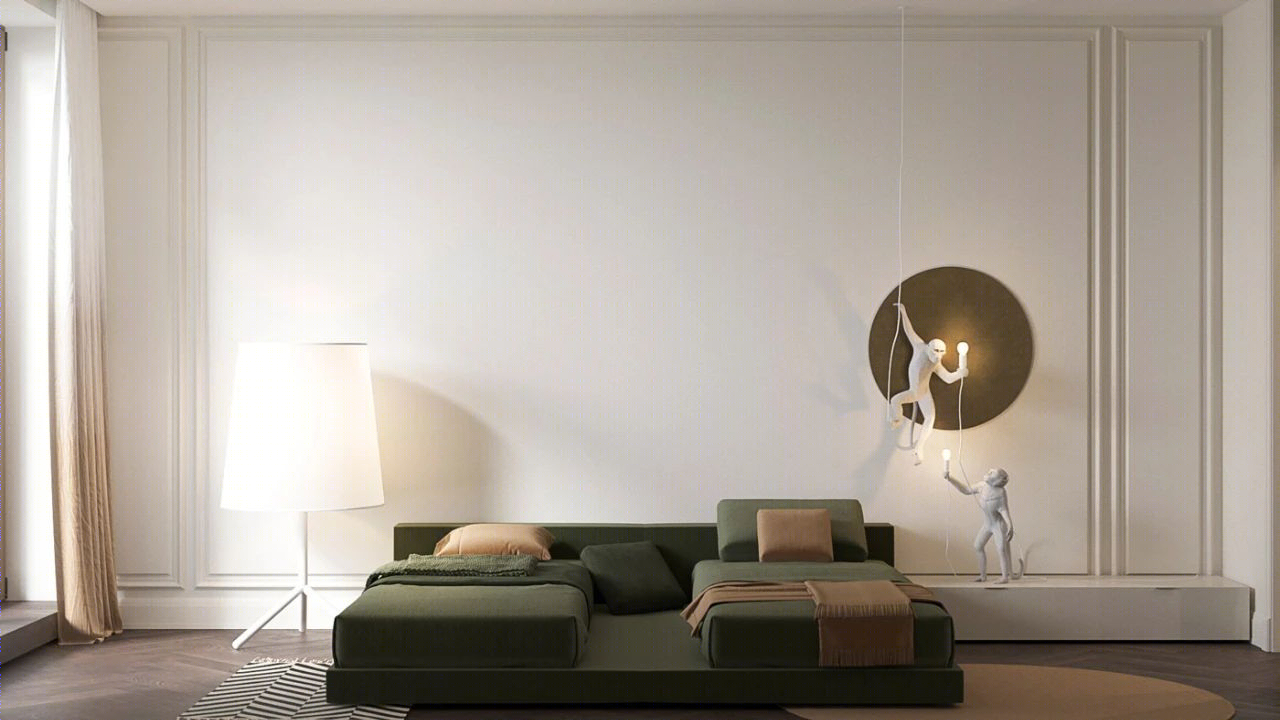 折衷主义公寓丨Nottdesign-10